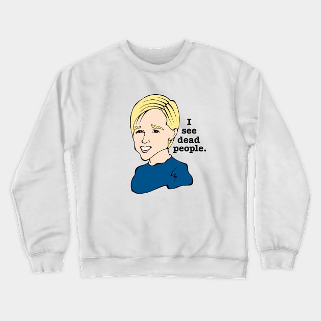 HORROR THRILLER MOVIE CHARACTER! Crewneck Sweatshirt by cartoonistguy